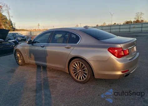 2011 BMW 750 Xi from USA, damaged, VIN WBAKC6C55BC394524